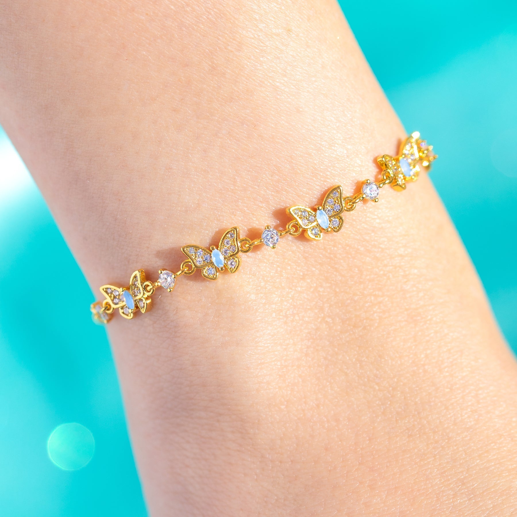 Noir Butterfly Bracelet