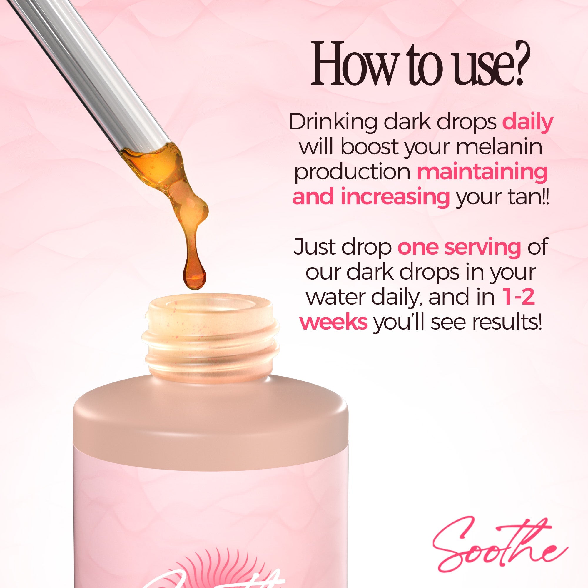 Soothe™ -  Tanning Dark Drops (80% OFF)